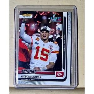 Patrick Mahomes II 2023 Panini NFL Superbowl MVP Football #276 Card 1 of 2386